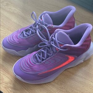 Nike Purple and Pink Sneakers